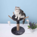 Petit arbre à chat noir Relax Platform Cat Tower